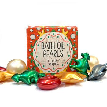 Box Of Christmas Bath Pearls, 2 of 2