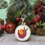 Spice Spice Baby! Christmas Mini Matchbox Cross Stitch Kit, thumbnail 4 of 5