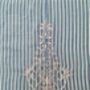 Santorini Organic Cotton Wide Leg Trousers – Blue Stripe With Embroidery, thumbnail 5 of 5
