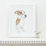 Personalised Pet Portrait Jack Russell, thumbnail 2 of 4