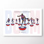 Crystal Palace Boom European Champions Poster, thumbnail 2 of 7