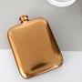 Copper Hip Flask With Personalised Leather Sleeve, thumbnail 5 of 7