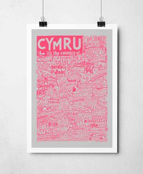 Cymru Landmarks Print, 8 of 10