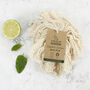 A Slice Of Green Plastic Free Organic Cotton Bath Puff, thumbnail 4 of 7