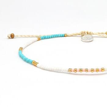 Gembira Beaded Anklet Giada Collection, 3 of 7