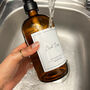 Amber Glass Kitchen Soap Dispenser Set Of Two, thumbnail 3 of 7