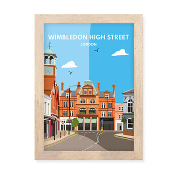 Wimbledon High Street London Framed Print, 5 of 6