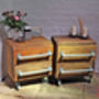 George Pair Of Bedside Drawers, thumbnail 1 of 5