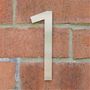 Marine Grade Stainless Steel House Numbers, thumbnail 4 of 12
