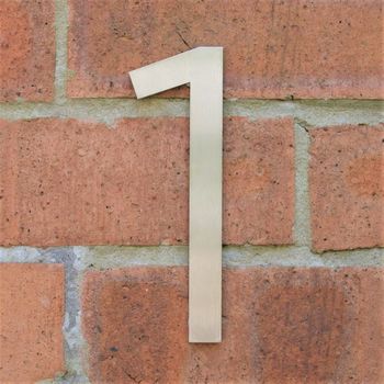 Marine Grade Stainless Steel House Numbers, 4 of 12