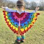 Rainbow Felt Bird Costume For Children And Adults, thumbnail 3 of 9