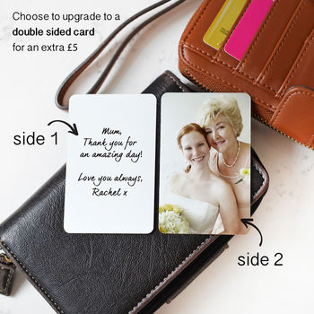Personalised Wallet Or Purse Photo Cards, 4 of 6