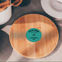 Personalised Bamboo Record Cutting Board, thumbnail 1 of 5