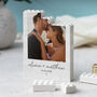 Personalised Couple Memory Block With Photo, thumbnail 9 of 10