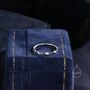 Twist Wave Ring In Sterling Silver, thumbnail 1 of 11