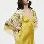 Yellow Cybele Narrative Square Scarf, thumbnail 2 of 8