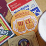 Arsenal Beer Mats, Nine Double Sided Mats, 18 Designs Total, Football Fan Gift, thumbnail 8 of 10