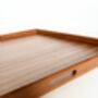 Large, Wooden, Ottoman Tray With Handles, thumbnail 2 of 9