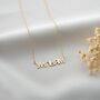 Sterling Silver Russian Name Necklace, thumbnail 1 of 10