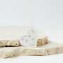 Personalised Cat Remembrance Silver Heart Necklace, thumbnail 3 of 12