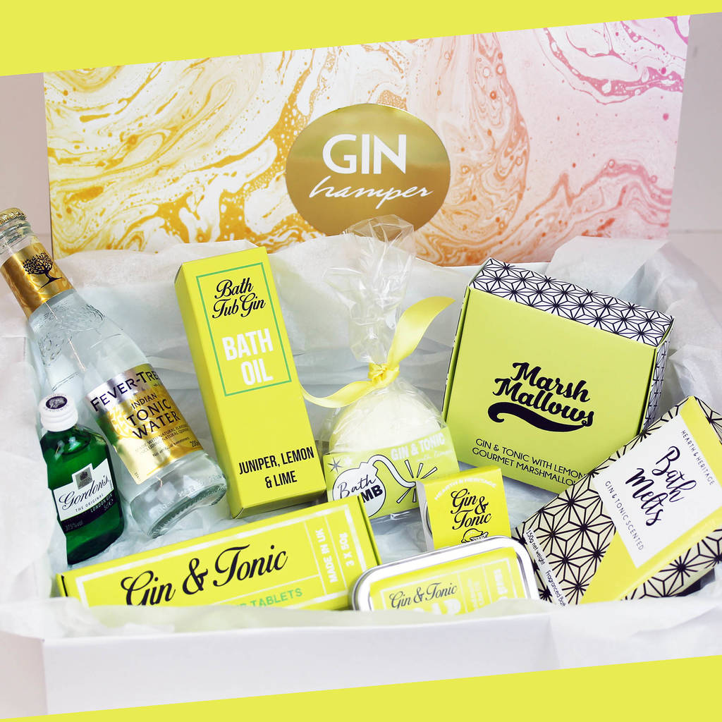 Build Your Own Bath And Beauty Gift Box With Gin By Hearth & Heritage