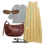 Leather Crescent Crossbody Shoulder Bag, thumbnail 4 of 10