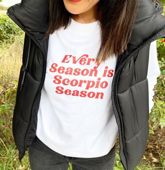 Personalised Every Season Zodiac Starsign Sweatshirt, 2 of 4