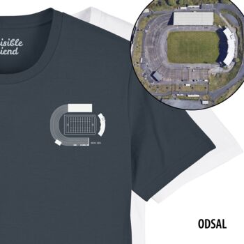 Rugby League Stadium Organic Cotton T Shirt, 5 of 12