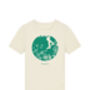 Organic Womens Wild Swimming T Shirt, thumbnail 3 of 3