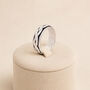 Personalised Sterling Silver Twisted Celtic Braid Spinner Ring, thumbnail 2 of 9