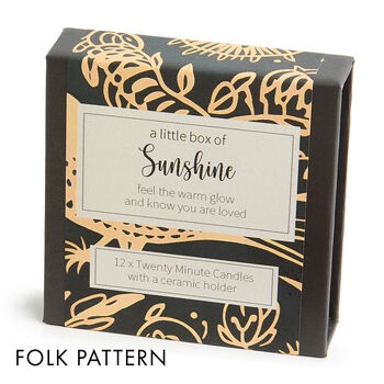 A Little Box Of Sunshine Mini Candle Gift Set, 4 of 12