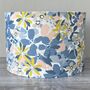 Clementine Denim Blue Floral Lampshades, thumbnail 4 of 8