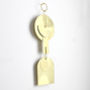 Xl Contemporary Modern Geometric Brass Wall Hanging, thumbnail 2 of 5