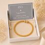 60th Birthday Magnetic Links Bracelet, thumbnail 7 of 8