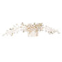 Large Pearl Flower Hair Comb, thumbnail 1 of 4