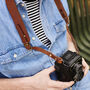 Personalised Leather Dslr Camera Strap, thumbnail 1 of 2