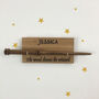 Personalised Wizard's Wand Stand, thumbnail 3 of 5