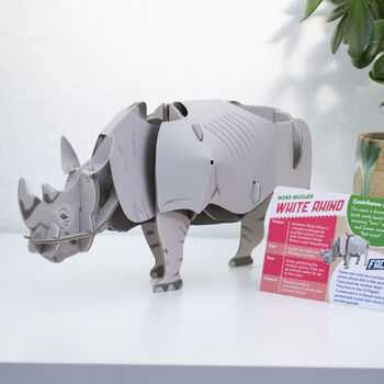 Build Your Own Personalised White Rhino, 6 of 10