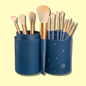 Make Up Brushes In Star Travel Case Gift 12 Brush Set, 3 of 6