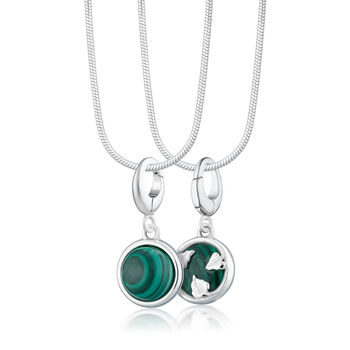 Malachite Touchstone Necklace, Healing, 3 of 9