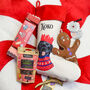 Personalised Deluxe Stuffed Dog Christmas Stocking, thumbnail 1 of 12