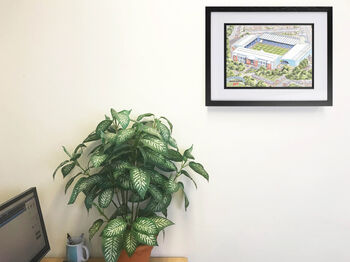 Sheffield Wednesday Hillsborough Stadium Art Print, 2 of 3