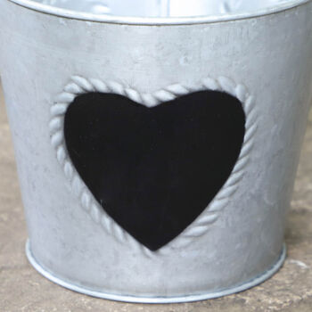 Personalised 10th Anniversary Heart Planter Gift, 4 of 8