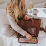 Leather Knitting And Crochet Project Bag, thumbnail 1 of 6