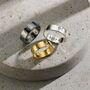 Mens Personalised Chunky Ring, thumbnail 4 of 8