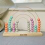 Personalised Rainbow Abacus Baby Toy, thumbnail 5 of 7