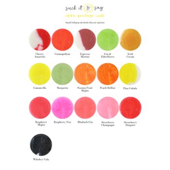 Multicolour Wedding Favour Lollipops, 3 of 4