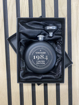 Personalised Birthday Hip Flask, 5 of 5