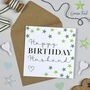 Manhattan Husband Birthday Card, thumbnail 1 of 2