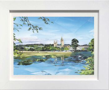 Truro River View, Cornwall Art Gallery Print, 2 of 5